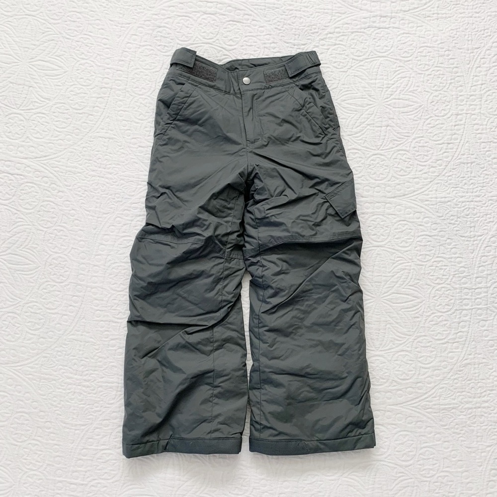 Columbia Boy's Ice Slope II Insulated Ski Pants, Grey‎ (6-7)